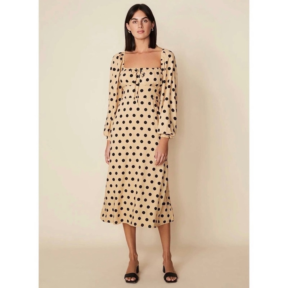 NWT Faithfull the brand massima midi dress
